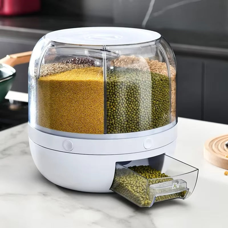 Rotating Food Storage Dispenser